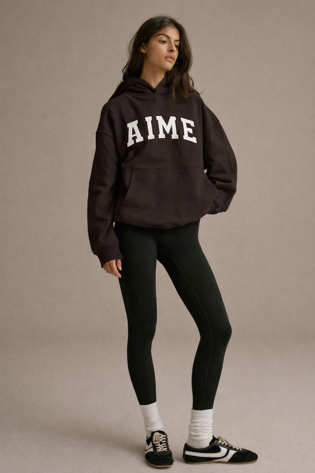 Oversized AIME Midnight Blue Hoodie