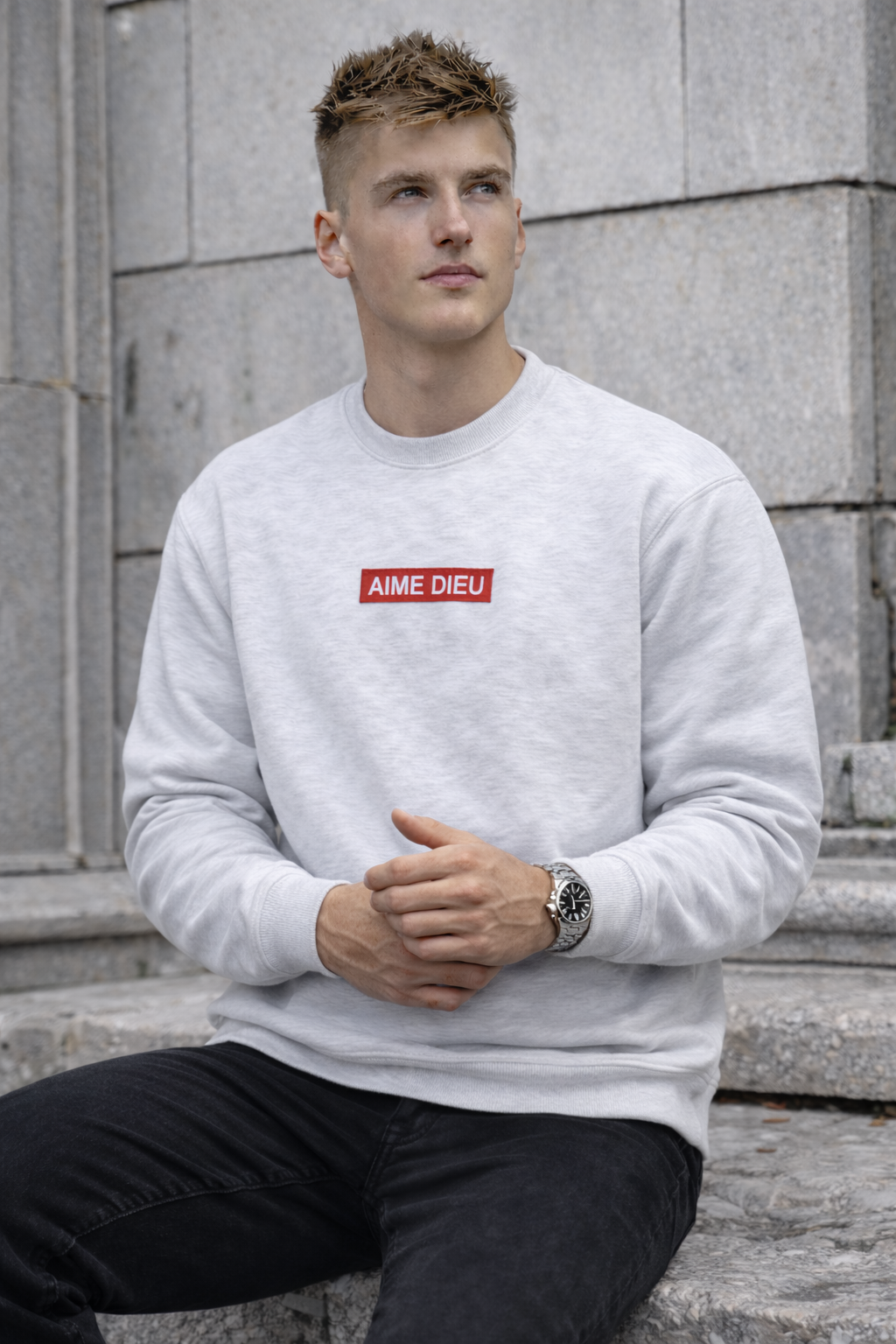AIMEDIEU Box Sweatshirt