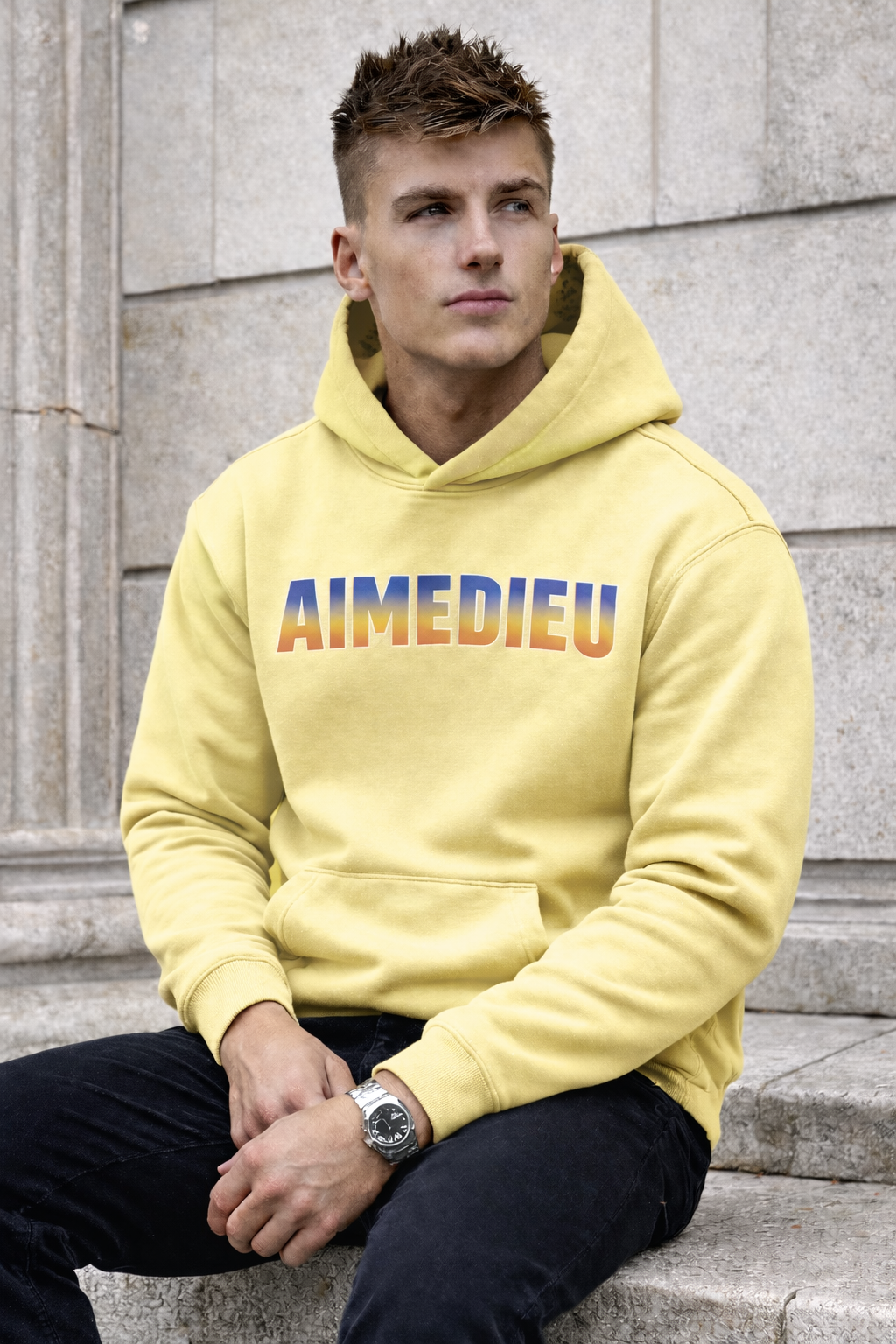 Aimedieu Rainbow Hoodie
