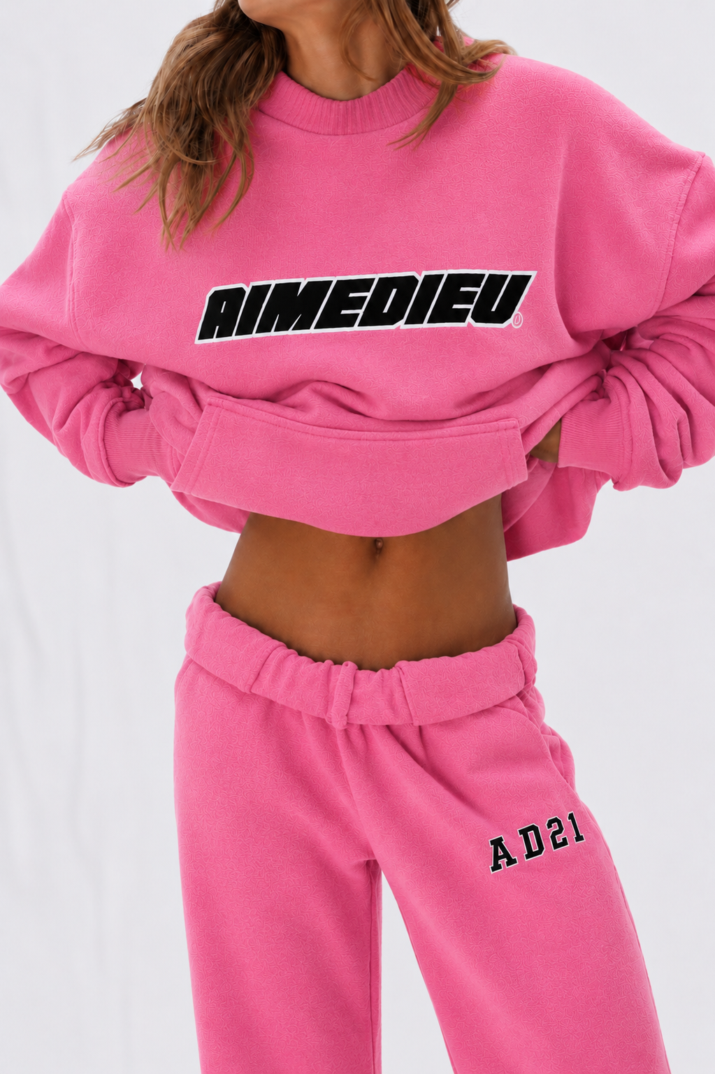 Women's Relaxed Sweatshirt & Joggers Loungewear Set