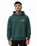 Regular Back Graphic Print Hoodie AIMEDIEU