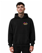 Regular Back Graphic Print Hoodie AIMEDIEU