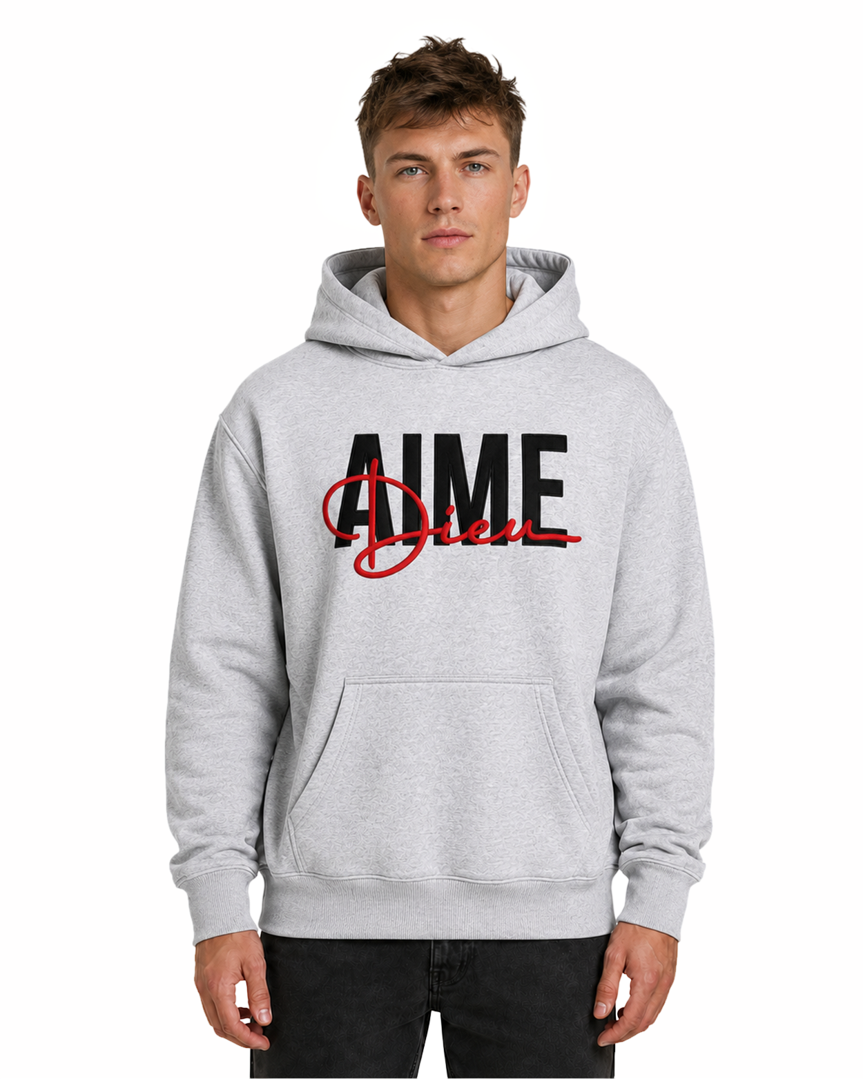 AIMEDIEU SCRIBBLE HOODIE
