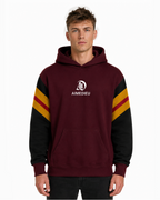 Oversized Colour Block Sleeve Hoodie AIMEDIEU