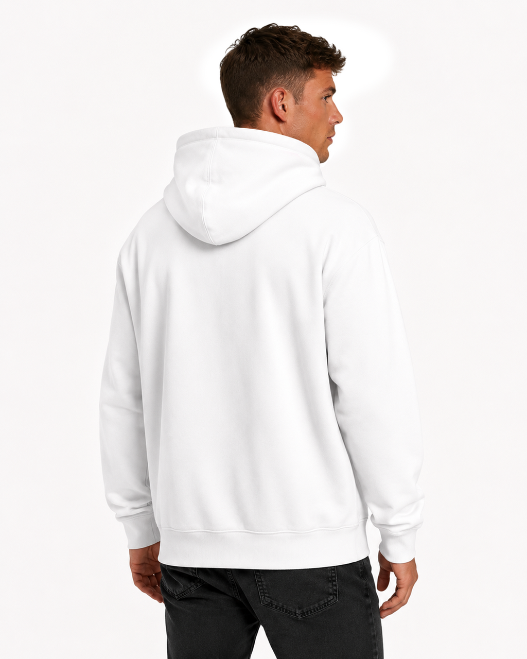 Relaxed Italic Logo Hoodie AIMEDIEU