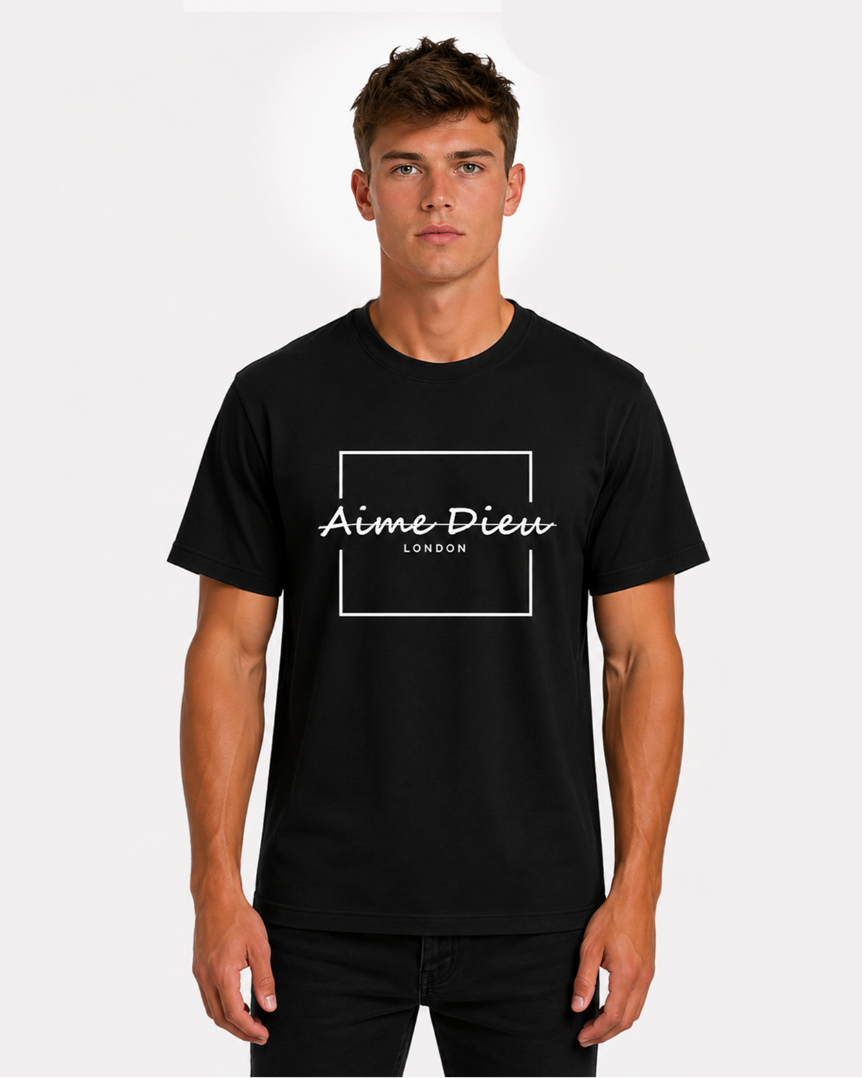 Heavyweight Graphic Tee - Strike Print AIMEDIEU