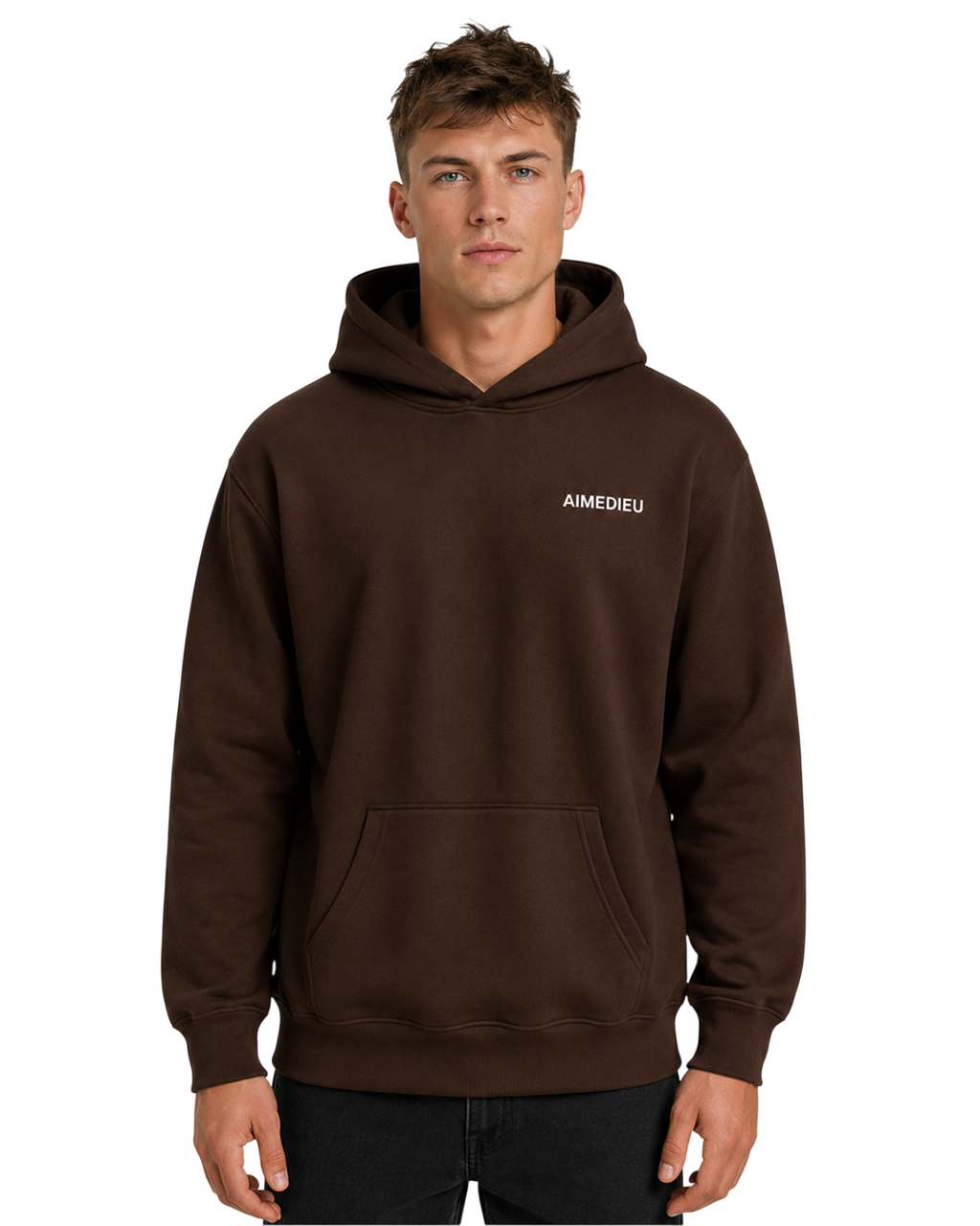 Relaxed Essential Hoodie AIMEDIEU