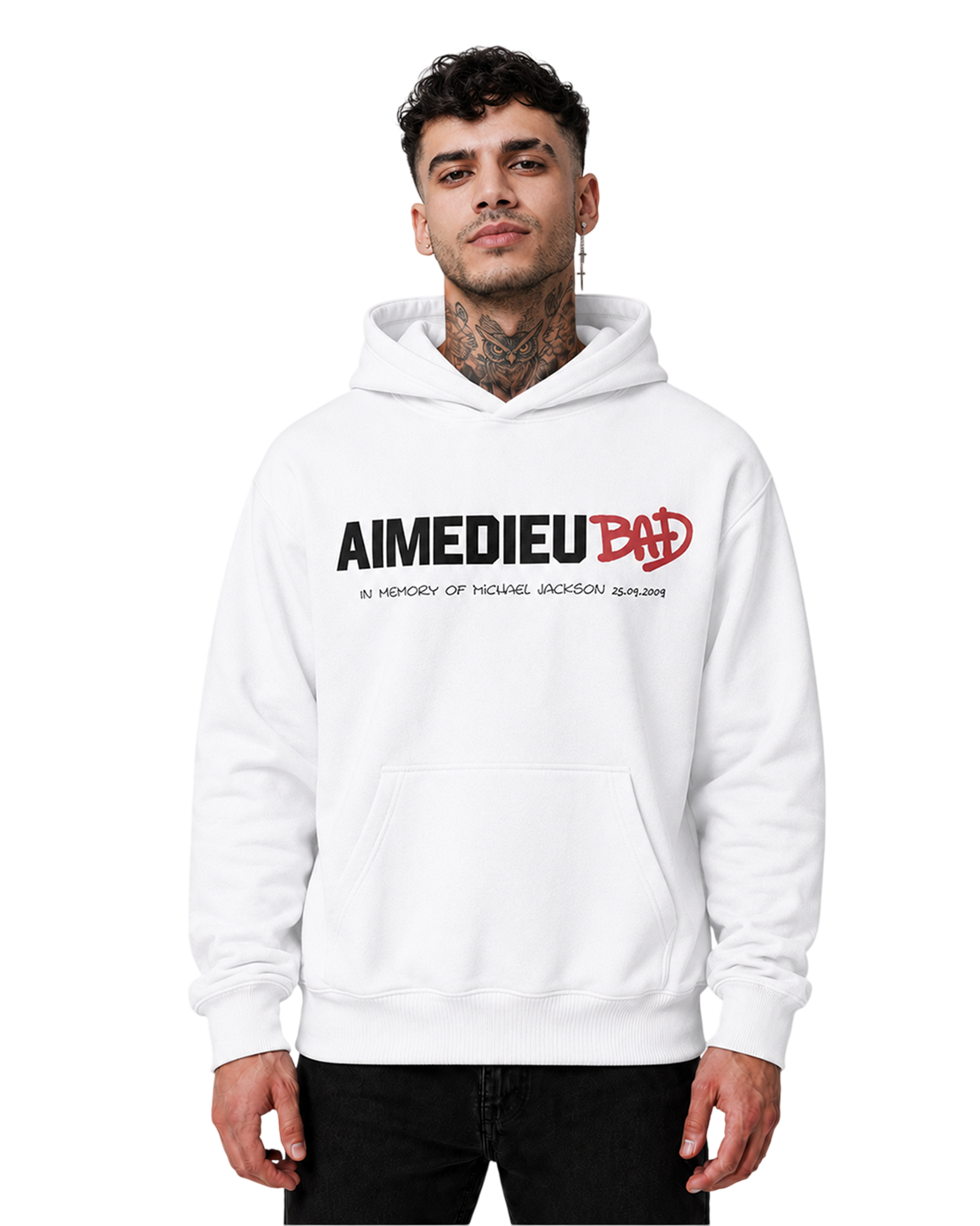 Im Bad - Relaxed Pop Star legend Graphic Hoodie AIMEDIEU