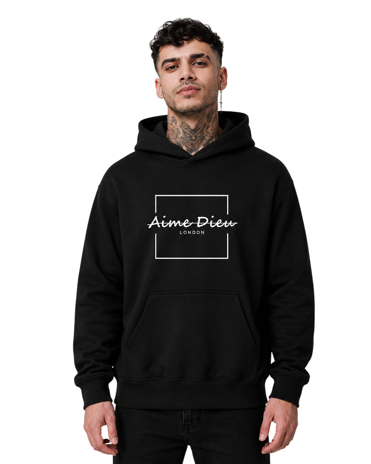 Oversized Standard Fit Strike Hoodie AIMEDIEU 80% OFF