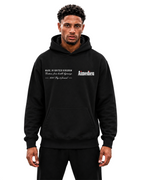 Relaxed Statement Hoodie - LOVEGOD - Print AIMEDIEU