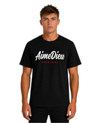 AIMEDIEU Sribble font tees