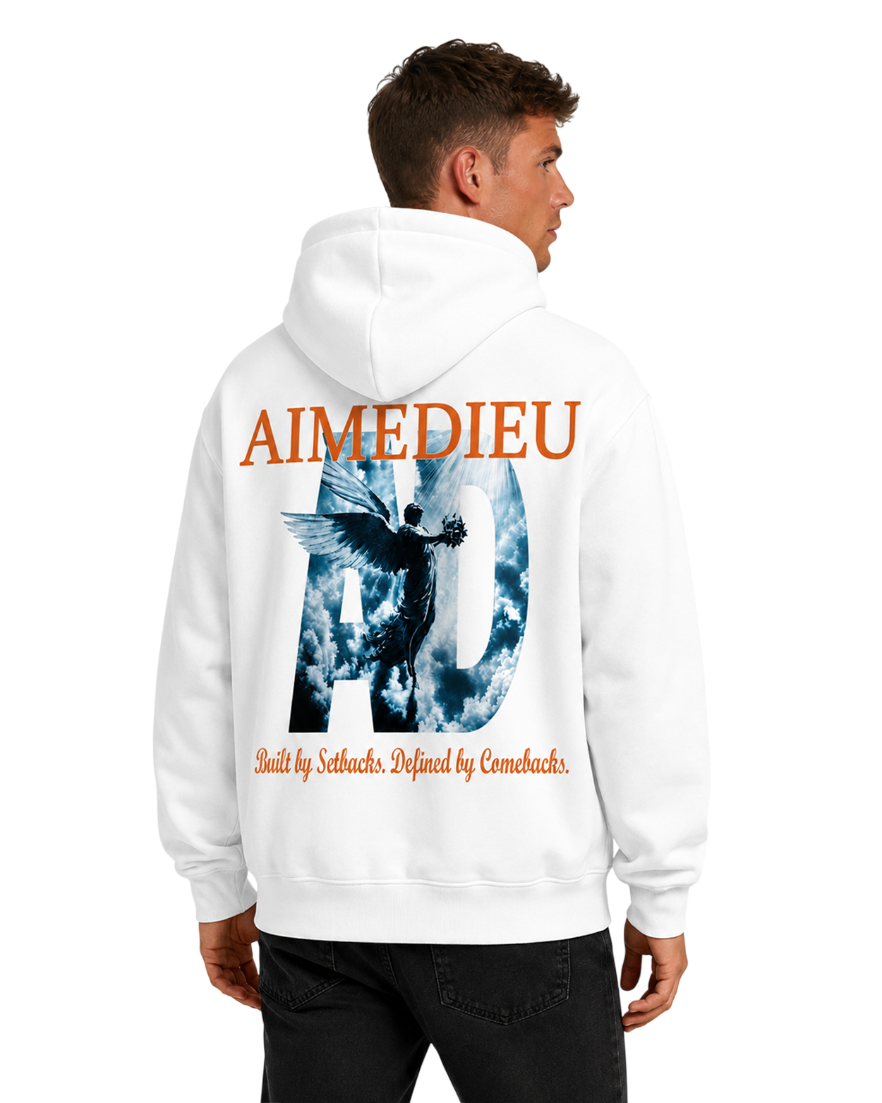 AIMEDIEU GRAPHIC GOD HOODIE