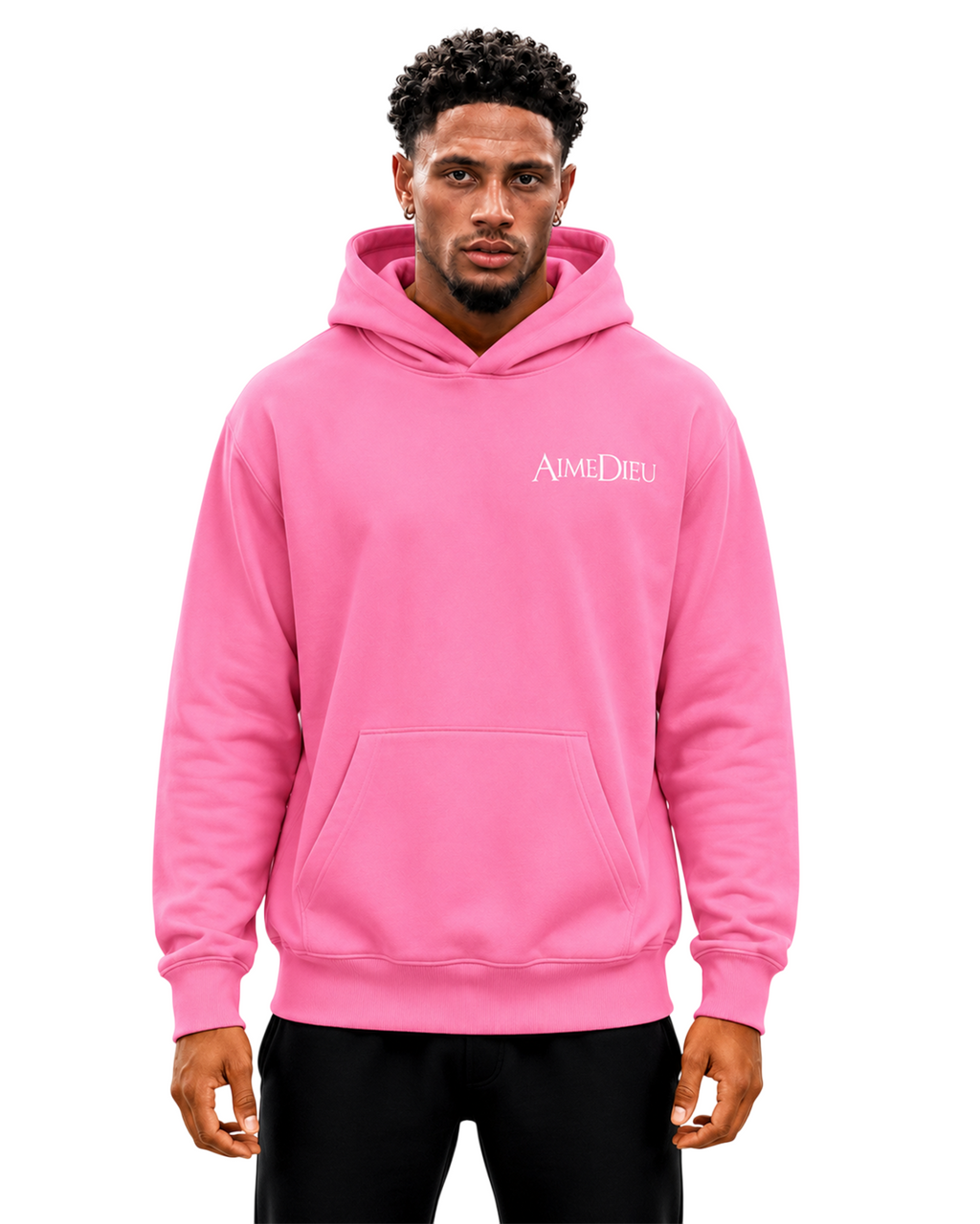 Oversized Graphic Hoodie - Paris Print AIMEDIEU