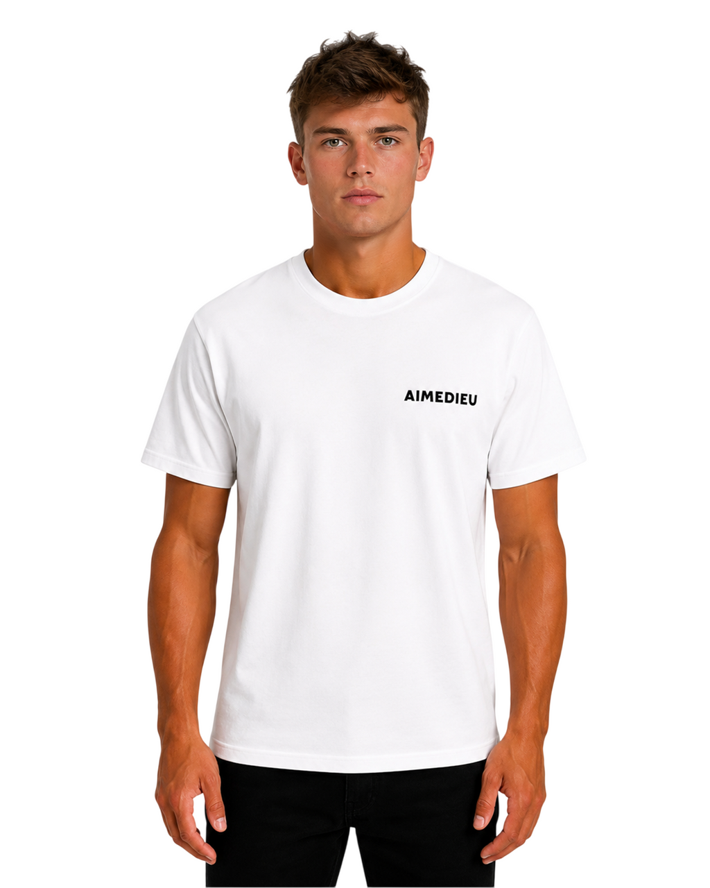 Heavyweight Oversized Tee - AIME Print AIMEDIEU