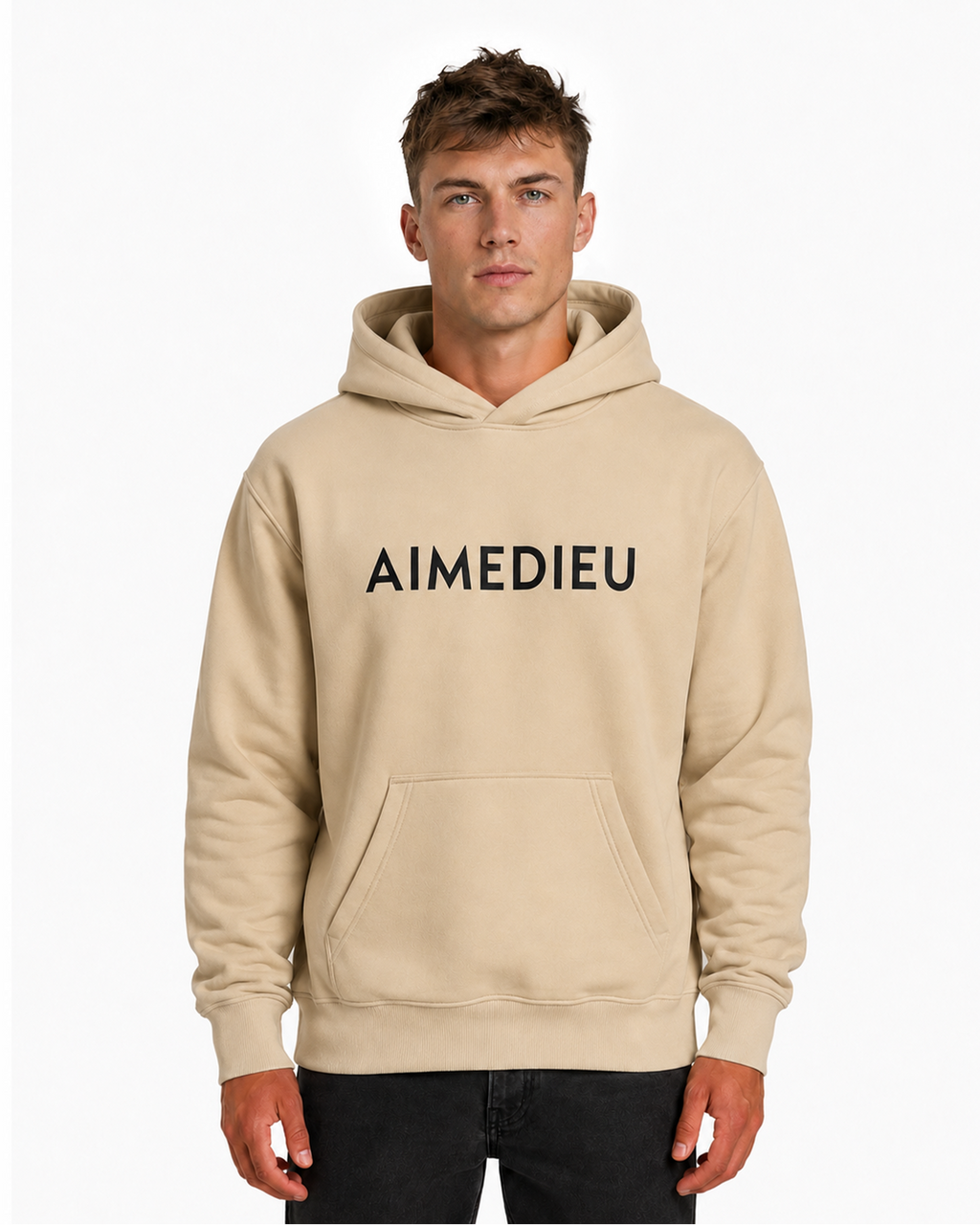 Oversized Bold Font Sweatshirt AIMEDIEU