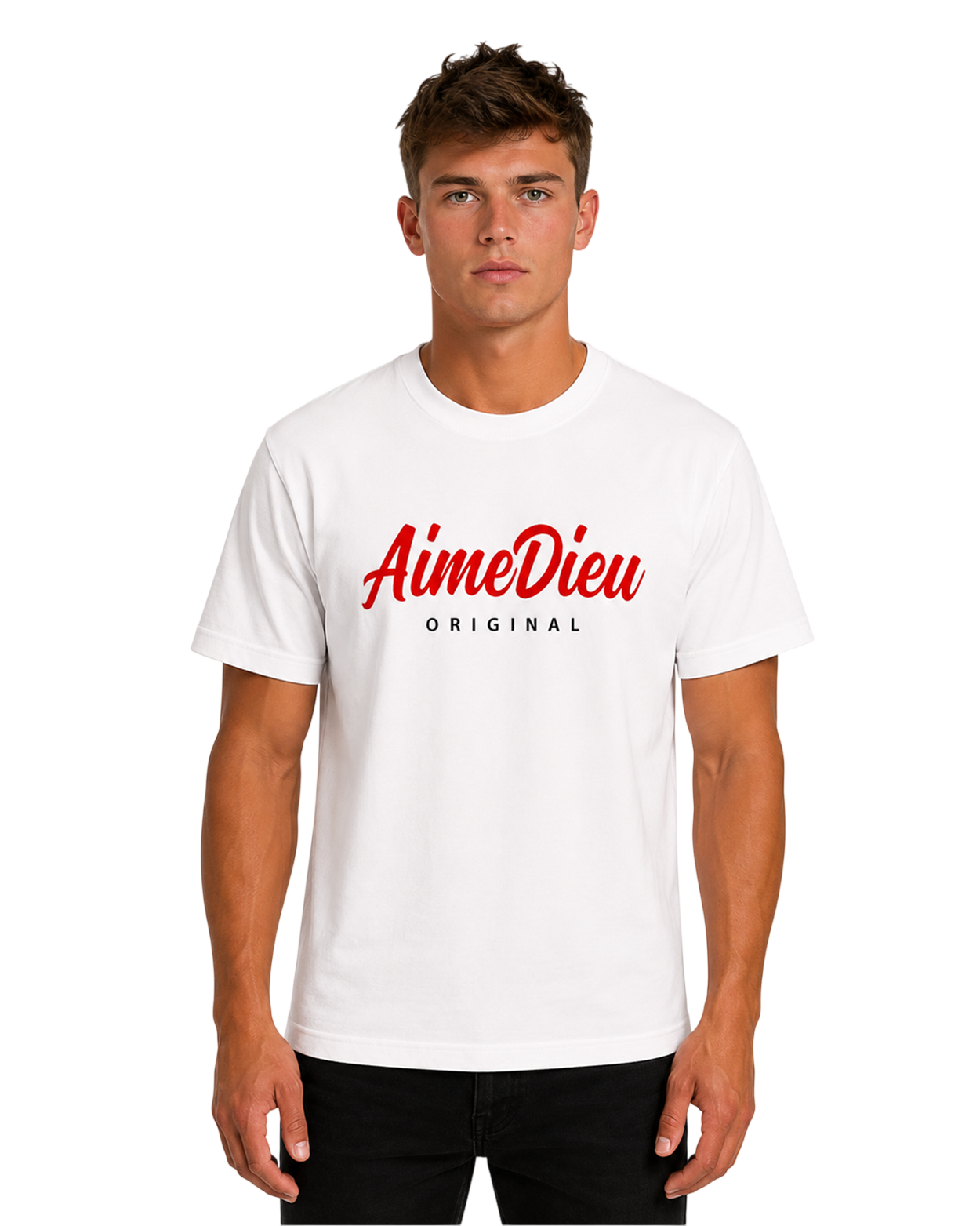 AIMEDIEU Sribble font tees