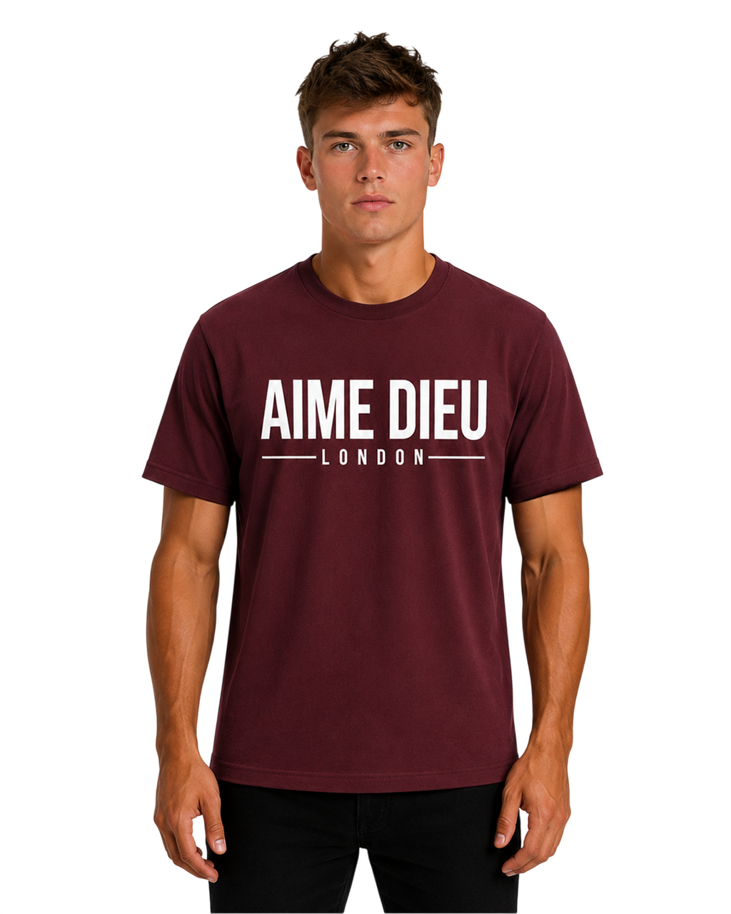 Heavyweight Block Fit Tee AIMEDIEU
