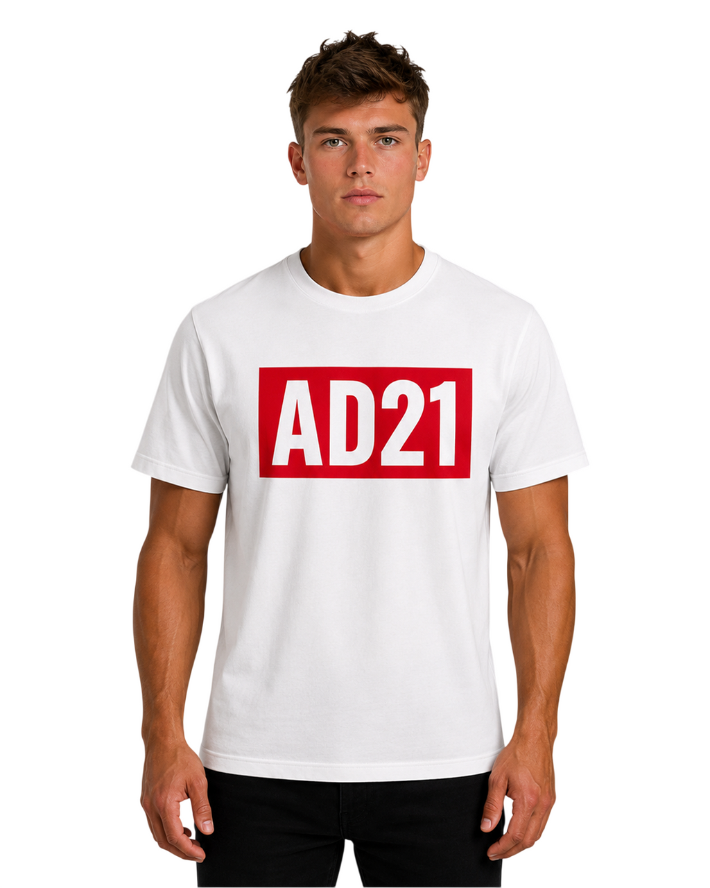 Oversized Heavyweight Graphic Ree - AD21 Print AIMEDIEU