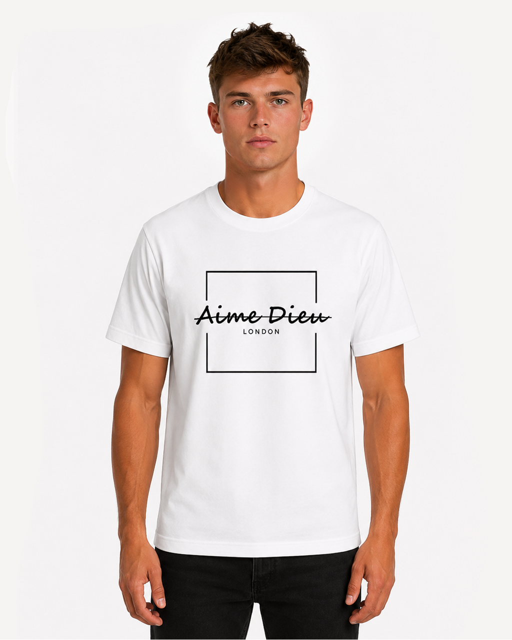 Heavyweight Graphic Tee - Strike Print AIMEDIEU