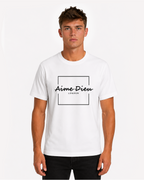 Heavyweight Graphic Tee - Strike Print AIMEDIEU