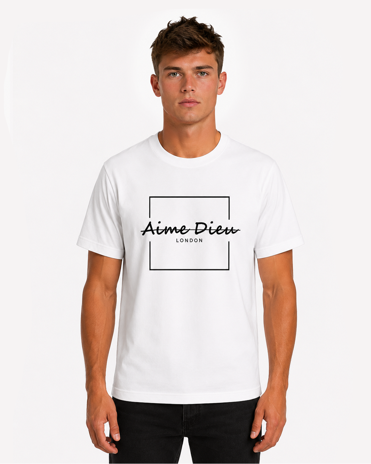 Heavyweight Graphic Tee - Strike Print AIMEDIEU