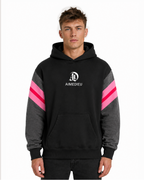 Oversized Colour Block Sleeve Hoodie AIMEDIEU