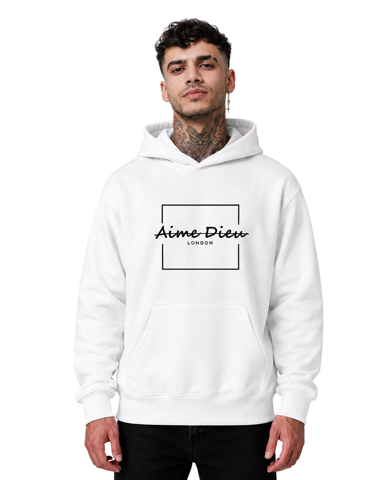 Oversized Standard Fit Strike Hoodie AIMEDIEU 80% OFF