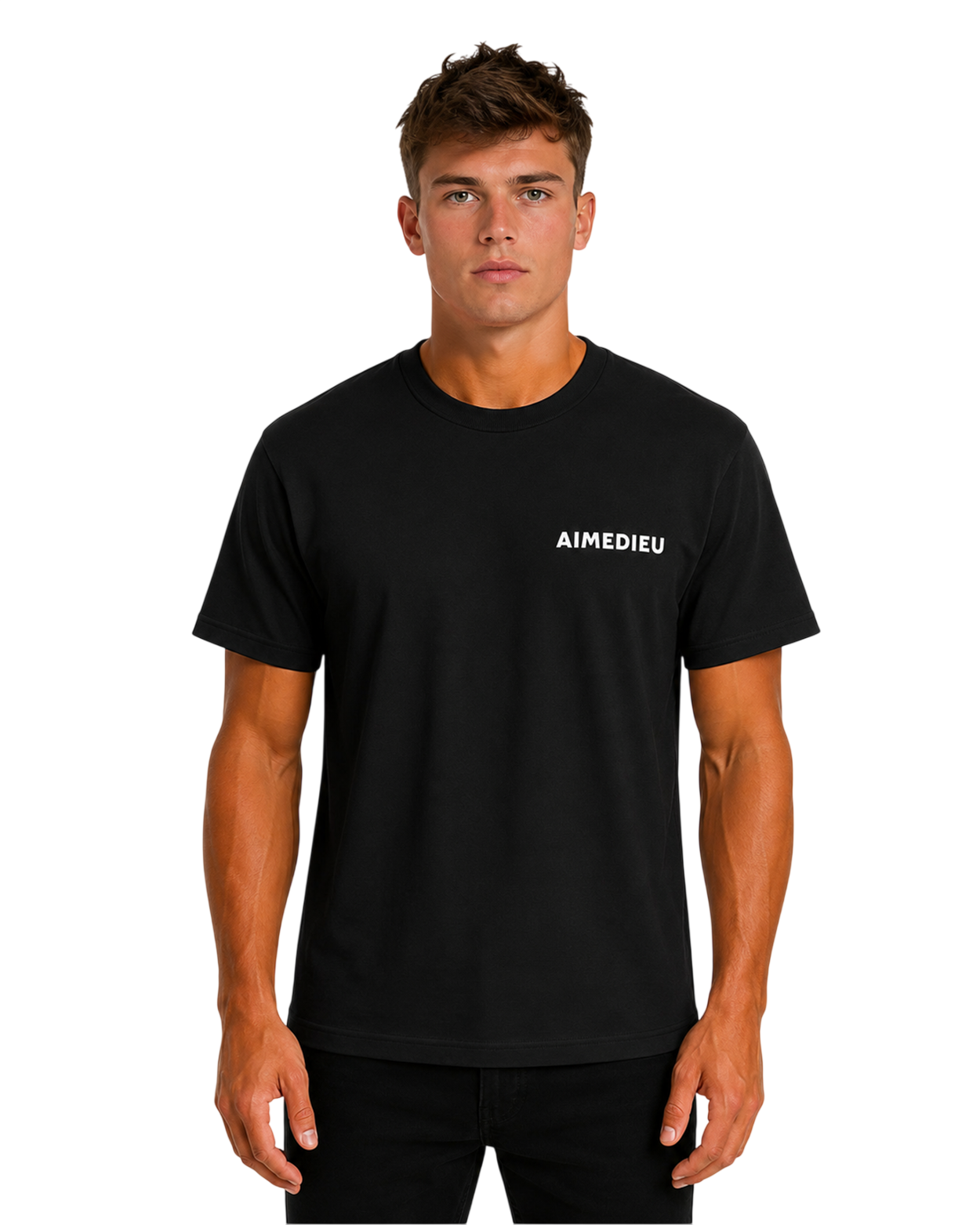 Heavyweight Oversized Tee - AIME Print AIMEDIEU
