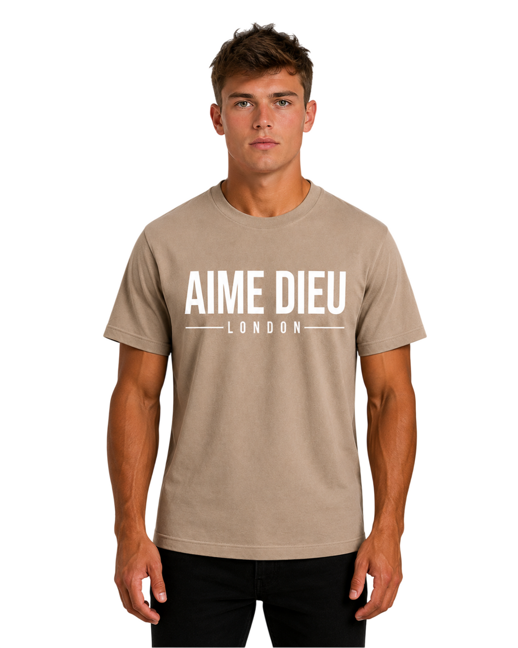 Heavyweight Block Fit Tee AIMEDIEU