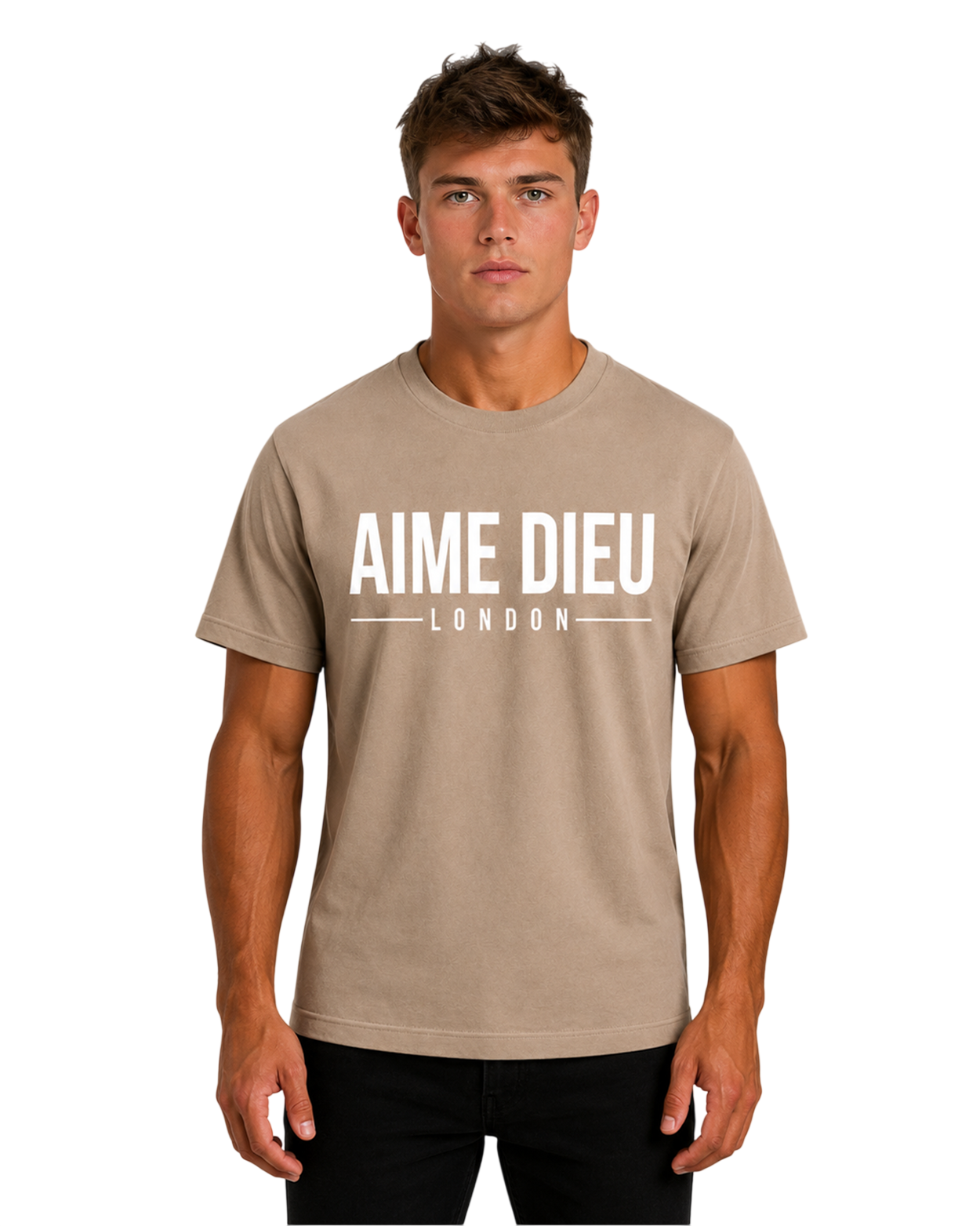 Heavyweight Block Fit Tee AIMEDIEU
