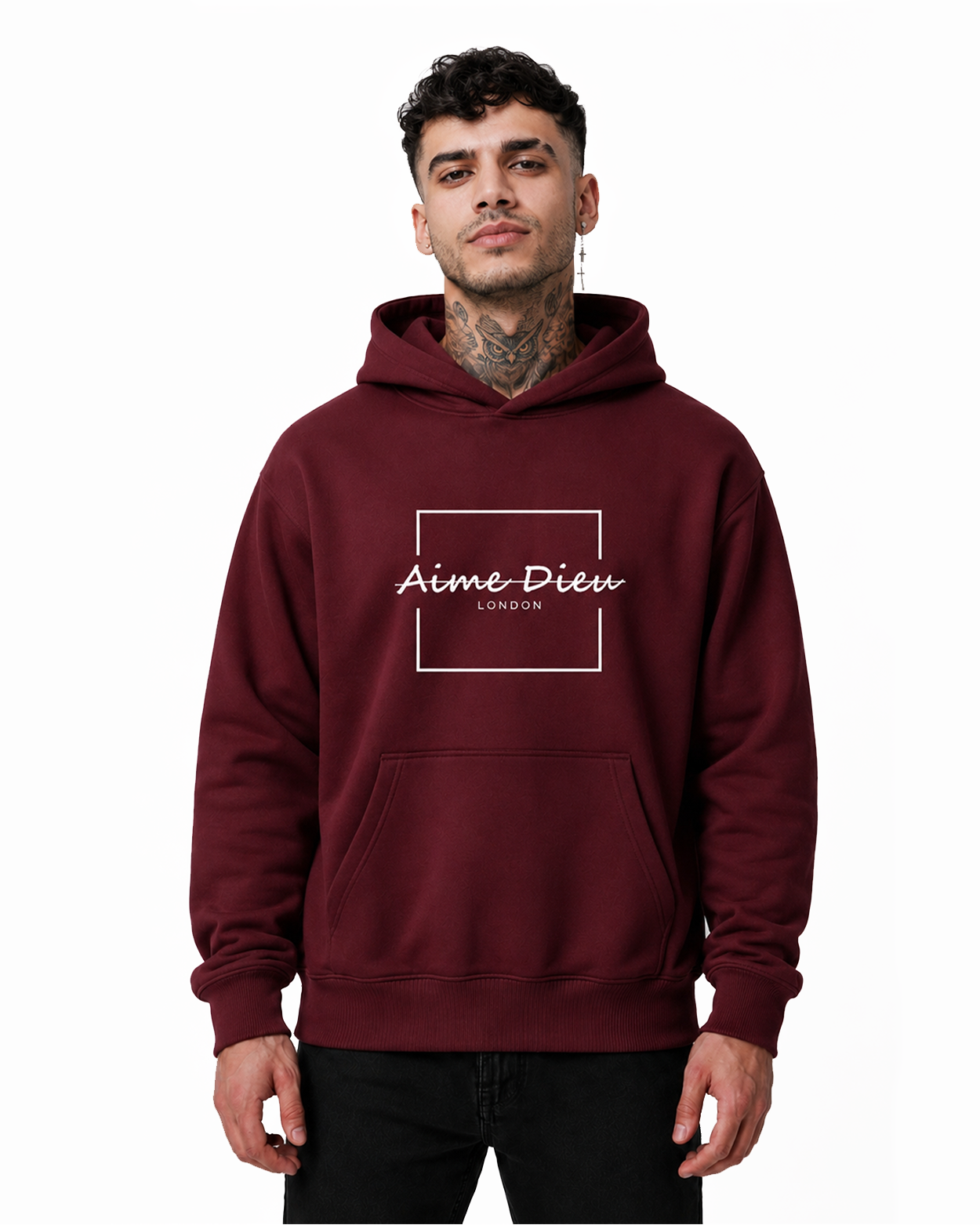 Oversized Standard Fit Strike Hoodie AIMEDIEU 80% OFF