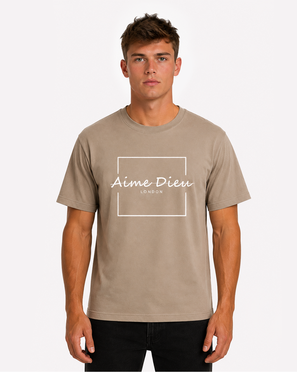 Heavyweight Graphic Tee - Strike Print AIMEDIEU