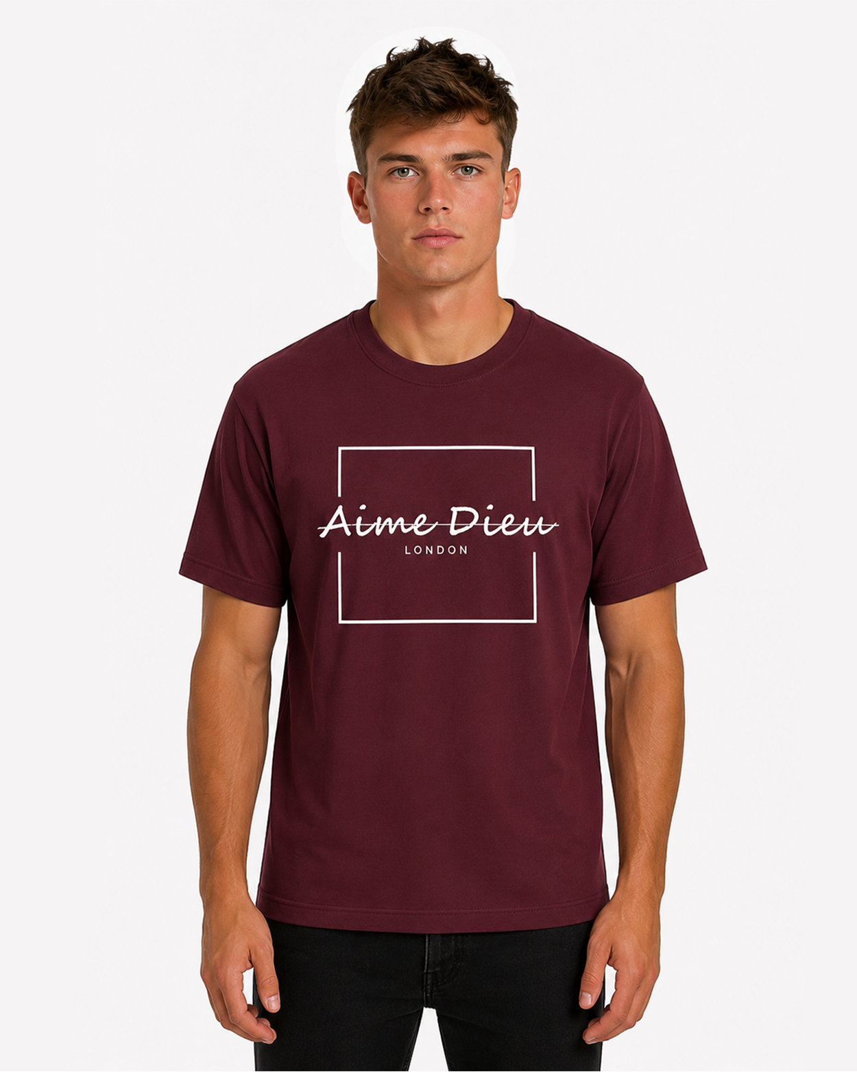 Heavyweight Graphic Tee - Strike Print AIMEDIEU