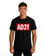 Oversized Heavyweight Graphic Ree - AD21 Print AIMEDIEU