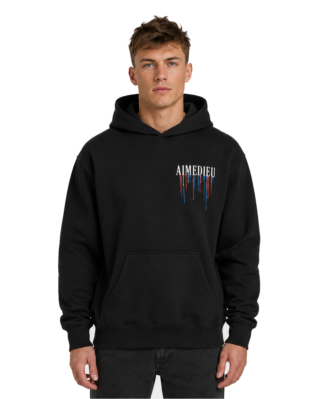 AIMEDIEU PAINT DRIP HOODIES