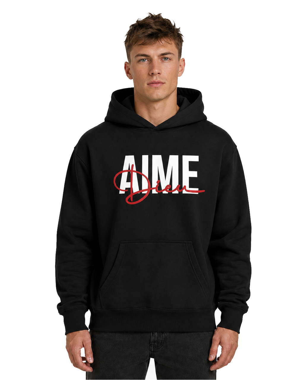 AIMEDIEU SCRIBBLE HOODIE