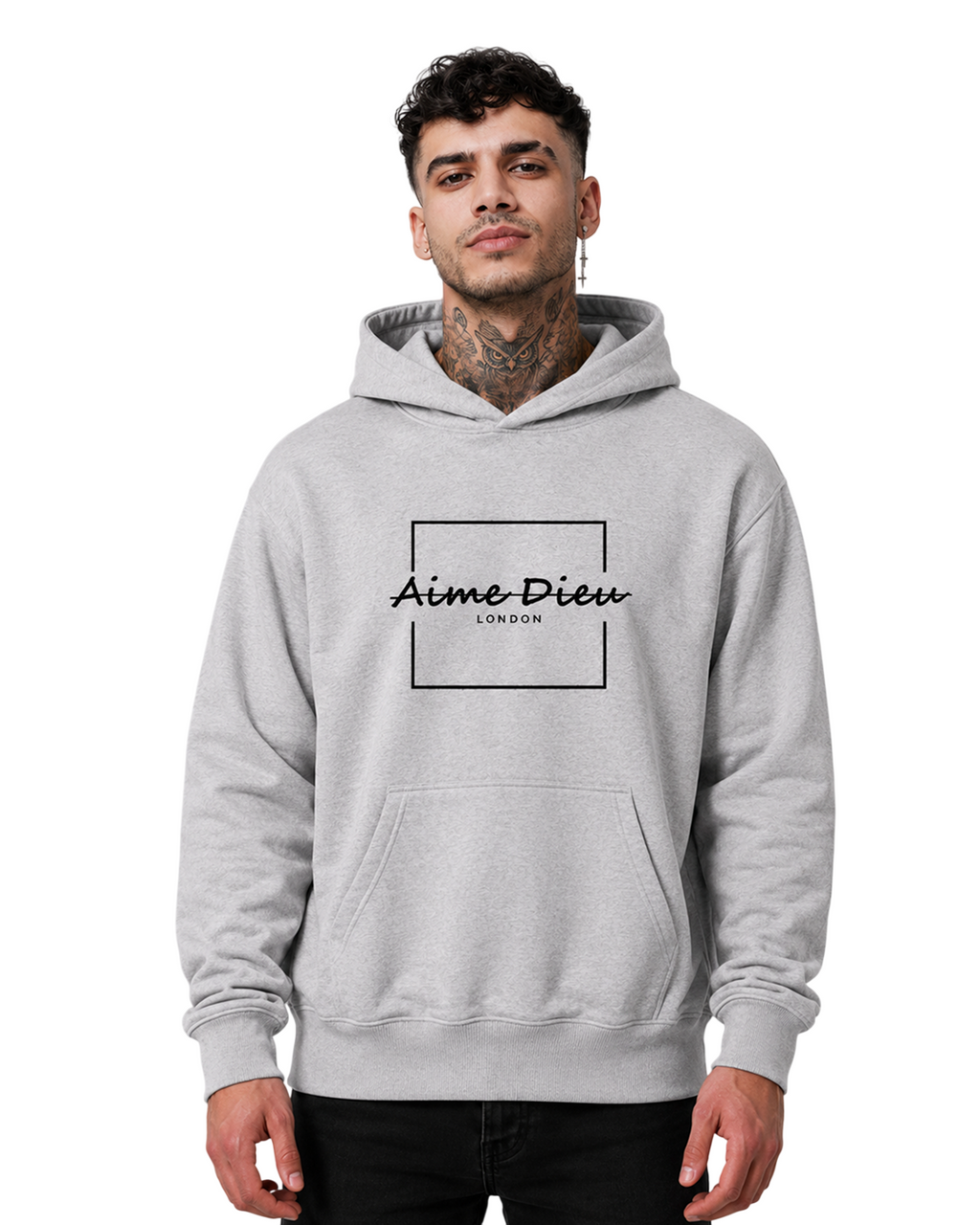 Oversized Standard Fit Strike Hoodie AIMEDIEU 80% OFF