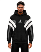 Oversized Statement Hoodie - Rocky Print AIMEDIEU