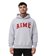 AIMEDIEU Red Block Hoodie