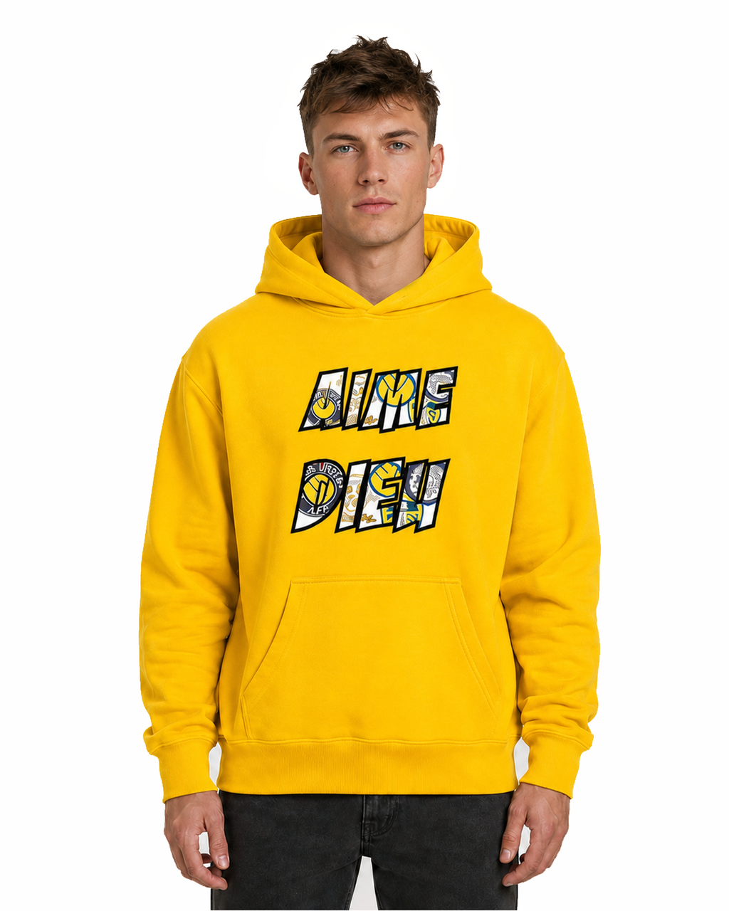 Aimedieu X Leeds United Collab Hoodie AIMEDIEU