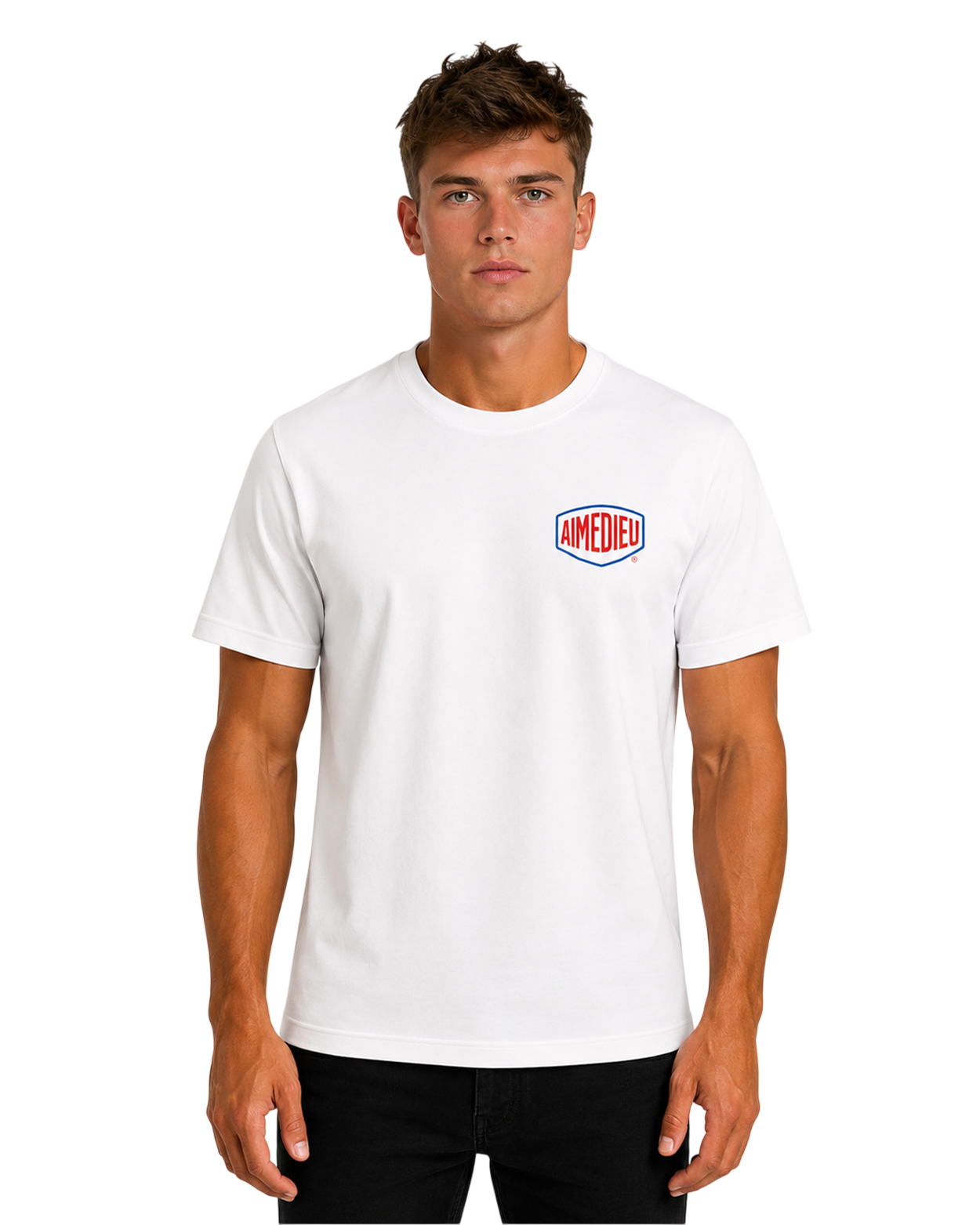 AIMEDIEU Dieu tees