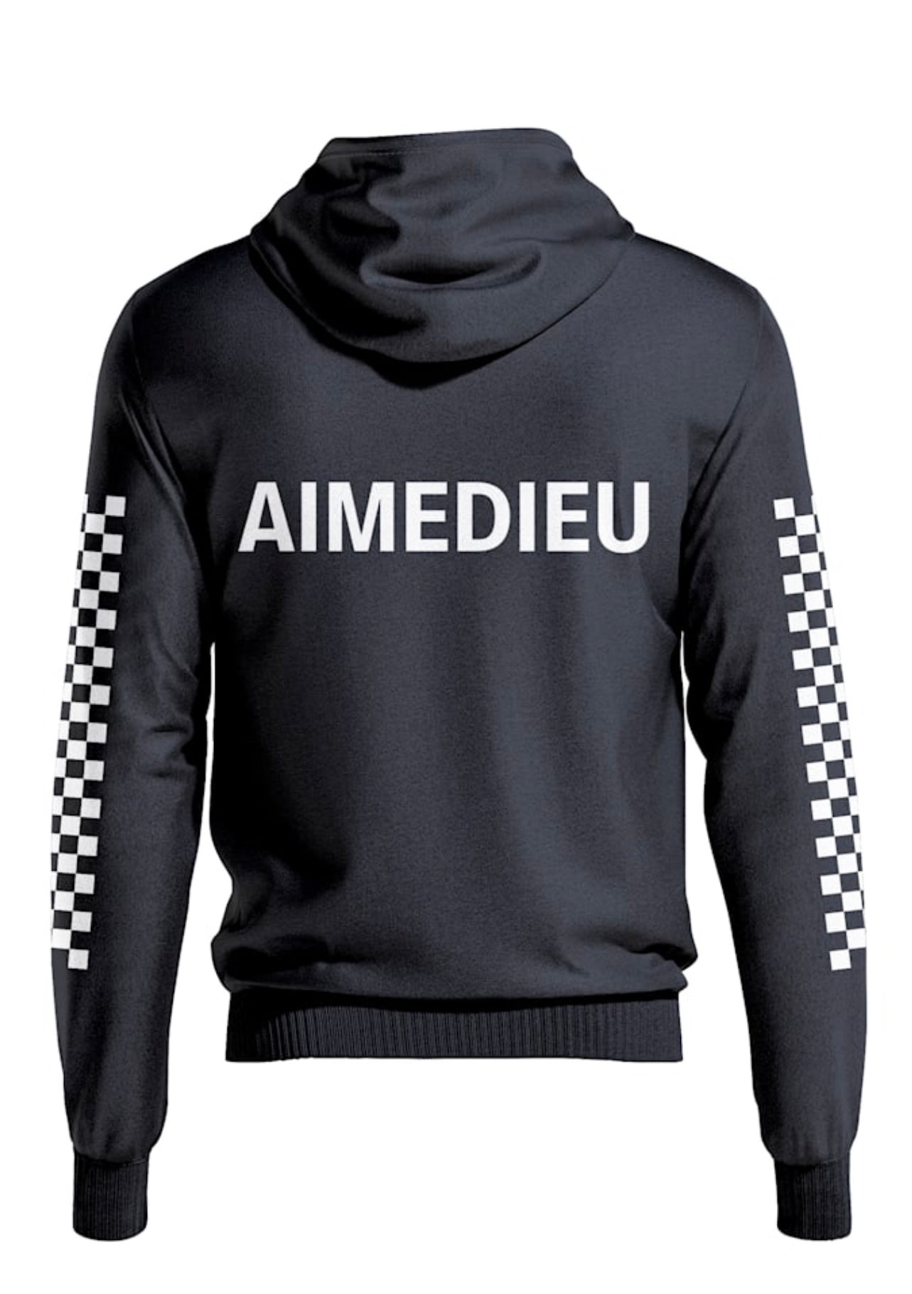 AD Checkered Hoodie