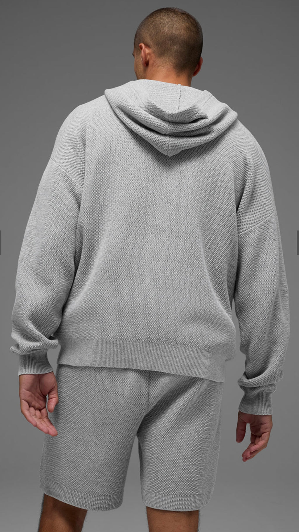AIMEDIEU ICON Unisex Knit Hoodie & Shorts Set