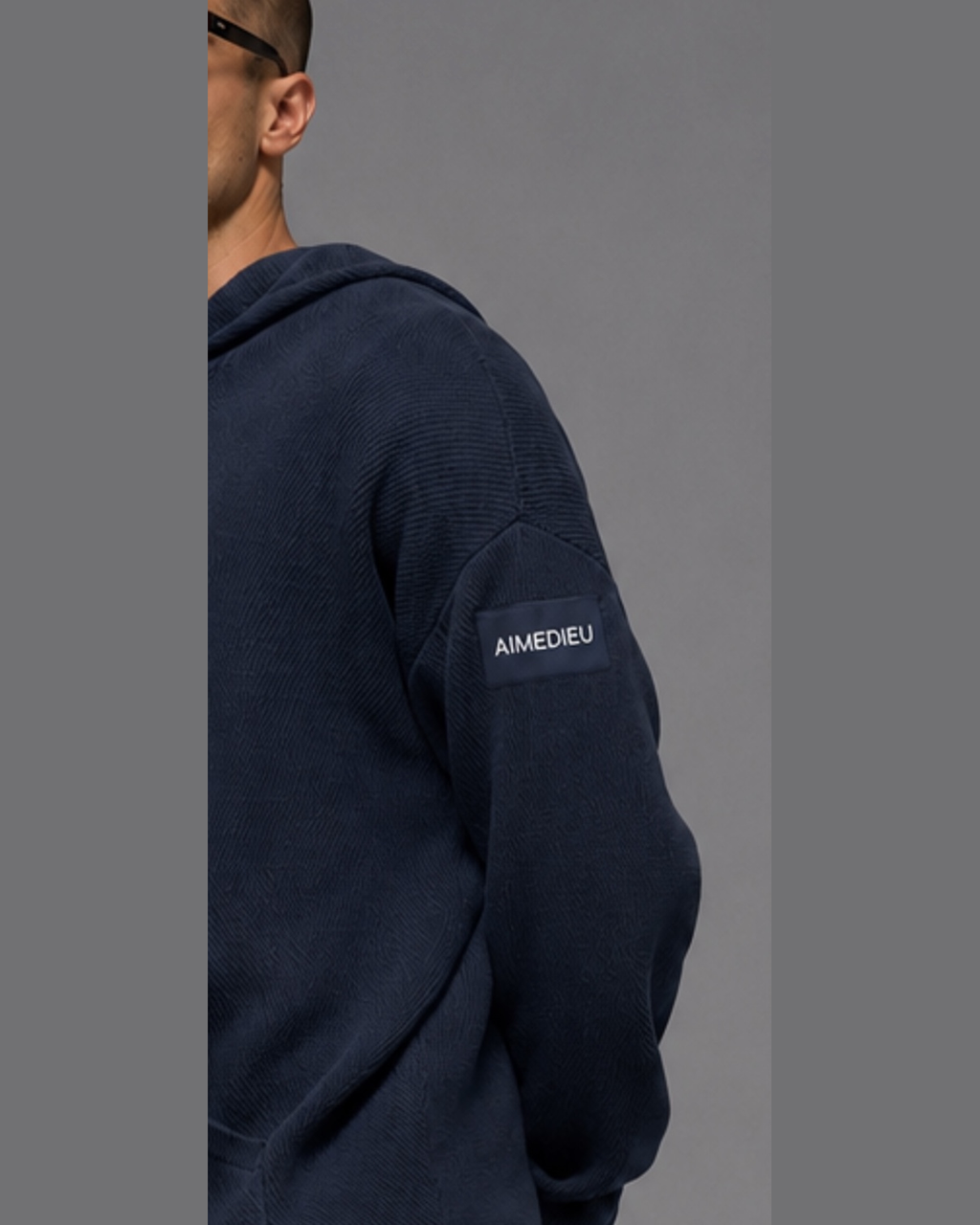 AIMEDIEU ICON Unisex Knit Hoodie & Shorts Set