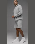 AIMEDIEU ICON Unisex Knit Hoodie & Shorts Set