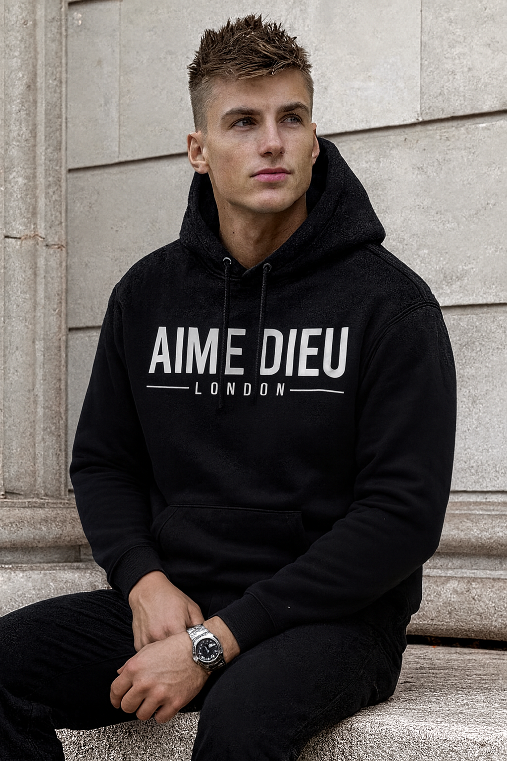 AIMEDIEU Block Oversized Hoodies