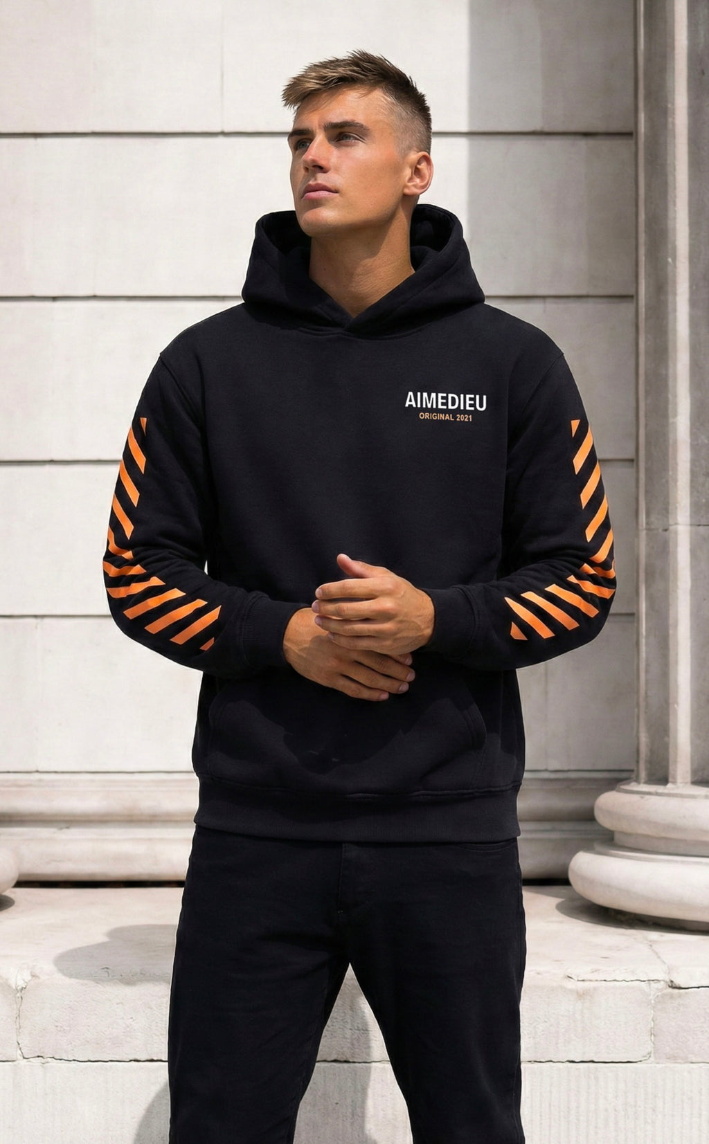 Aimedieu orange stripe