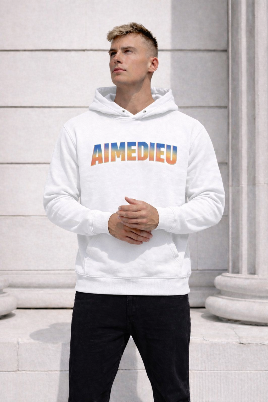 Aimedieu Rainbow Hoodie