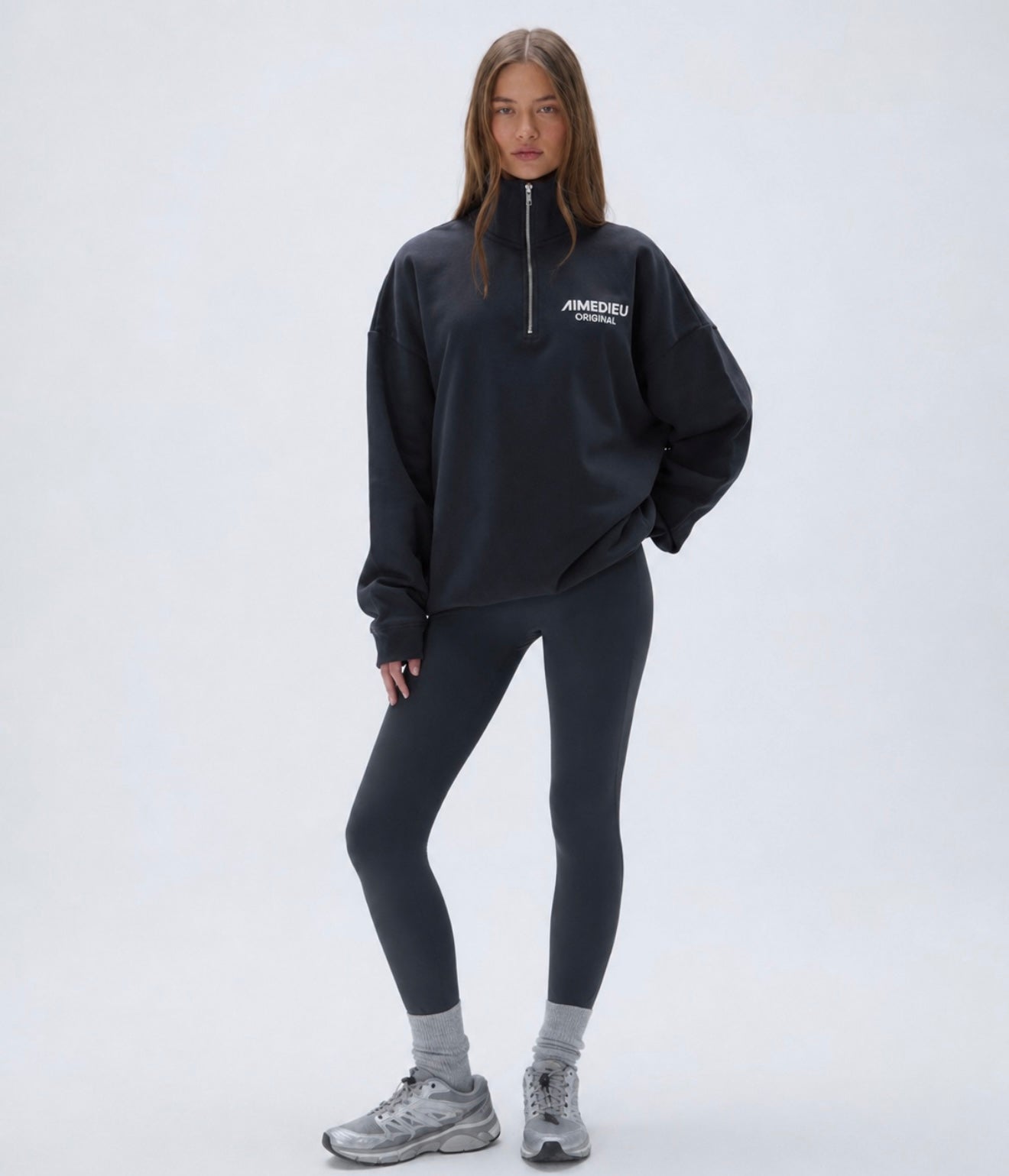 Women's Varsity Quarter-Zip Airport Tracksuit Set