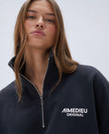 Women's Varsity Quarter-Zip Airport Tracksuit Set